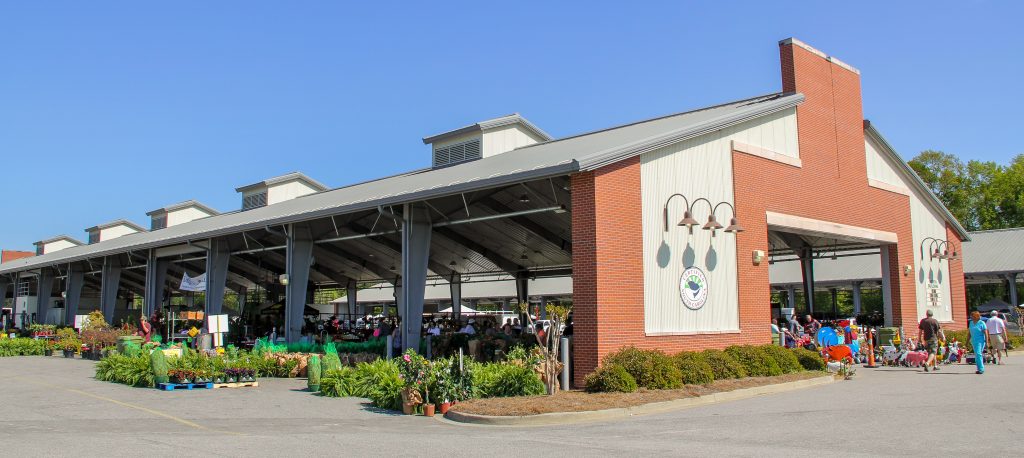 The North Shed at the SC State Farmers Market in Columbia, SC.