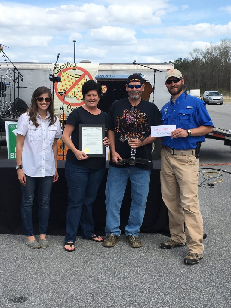 Killer B’s BBQ of Evans, GA took home the Grand Champion title from the 2017 Commissioner’s Cup BBQ Cook-off and Festival.